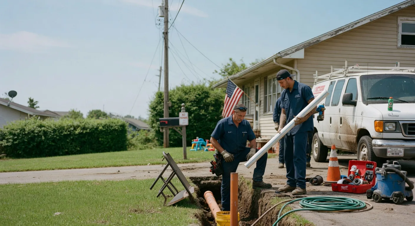 Clogged Drain Repair in North Newton, KS